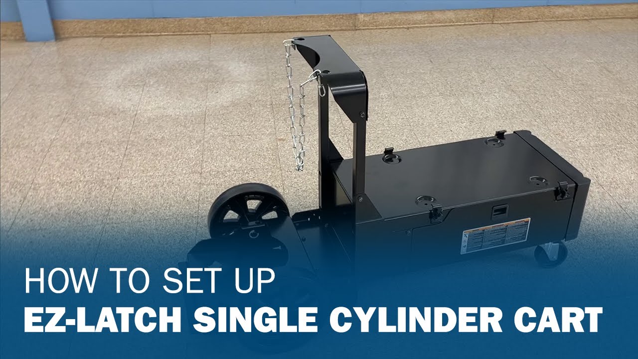 How To Set Up EZ-Latch&trade; Single Cylinder Cart