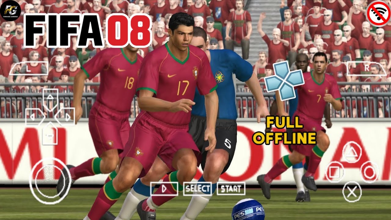 NOSTALGIA🔥 !!! FIFA 08 ISO PPSSPP ANDROID OFFLINE | GRAFIK HD 