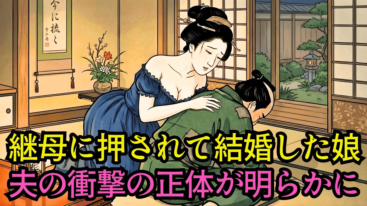 衝撃の結末】継母に売られた娘。初夜の布団で見た「馬鹿婿」の正体とは？