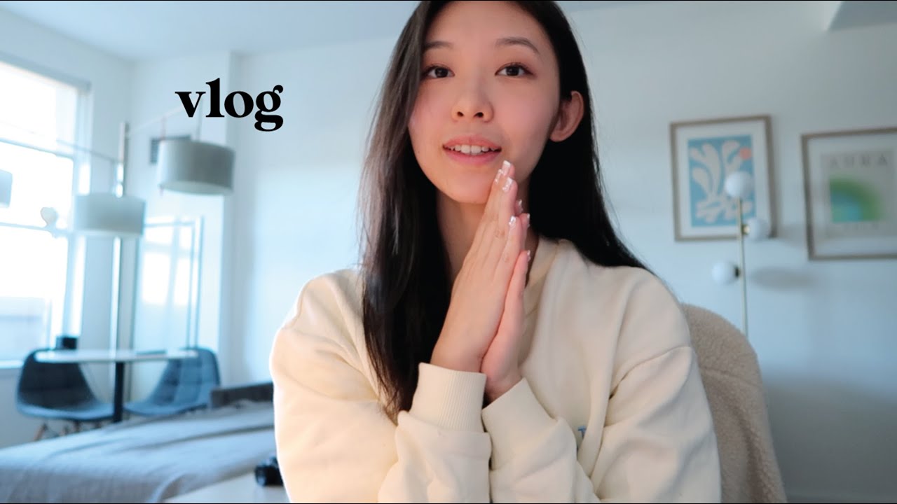 daily life in nyc ☕🗽 | a simple week at home, saturday night in, touring apartments