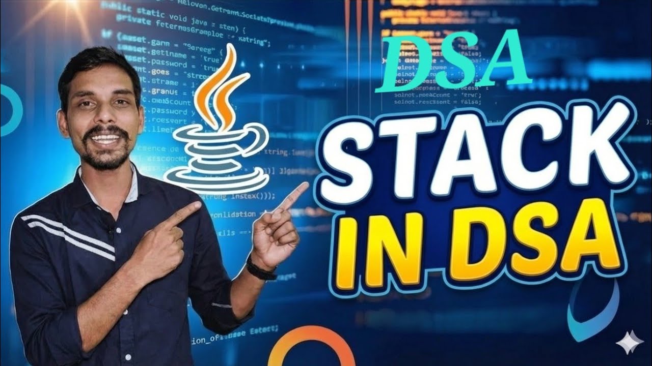 #7 Stack Explained with Example | Data Structures in Java #datastructuresinjava #dsainjava