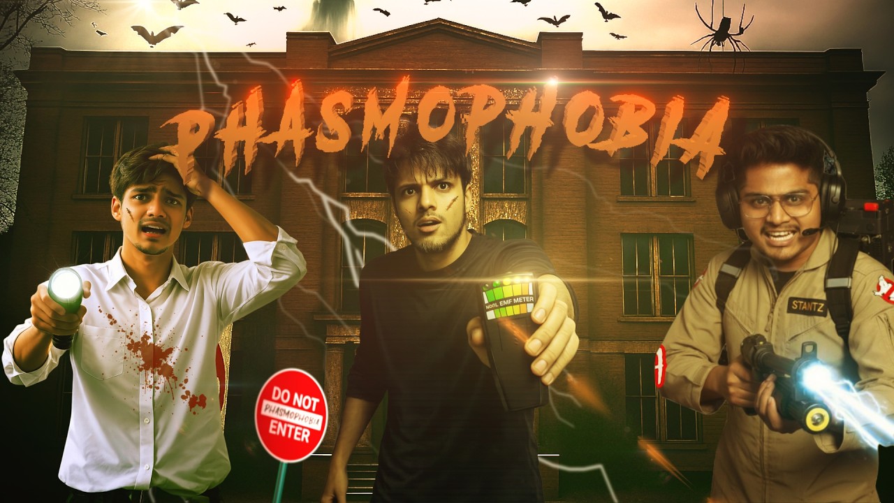 Phasmophobia ghost hunting went wrong @deewanagaming58 and @zombozoonstream