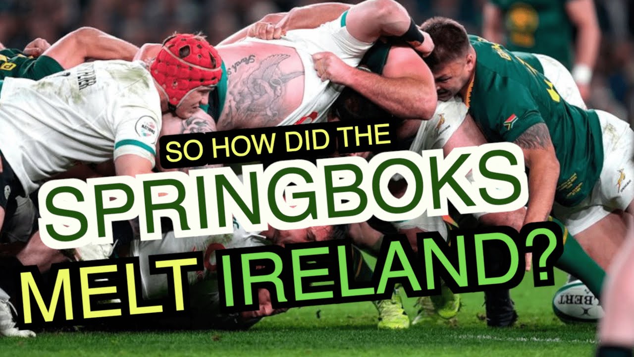 So how did the Springboks melt Ireland? | Autumn Nations Series 2025