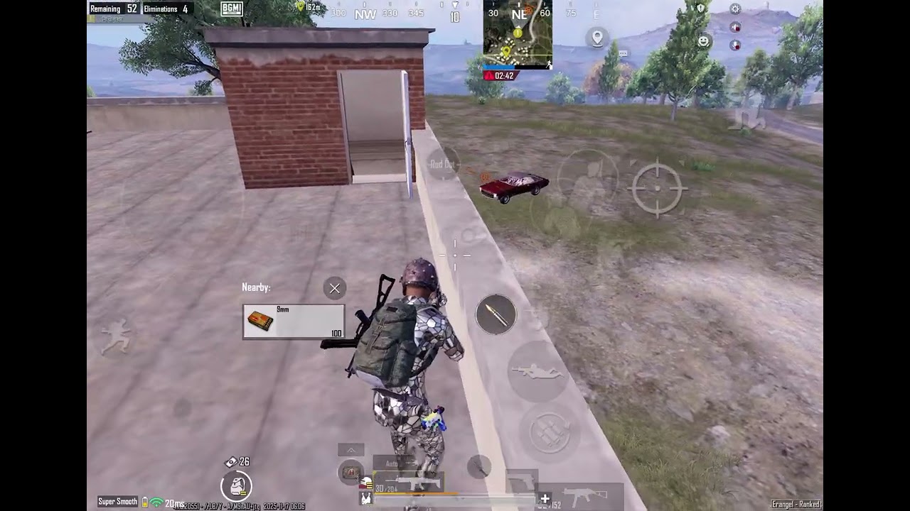 13 minutes insane clutch 1v4 last guy killed me in #pochinki #pubg #bgmi #gaming #gameplay #games