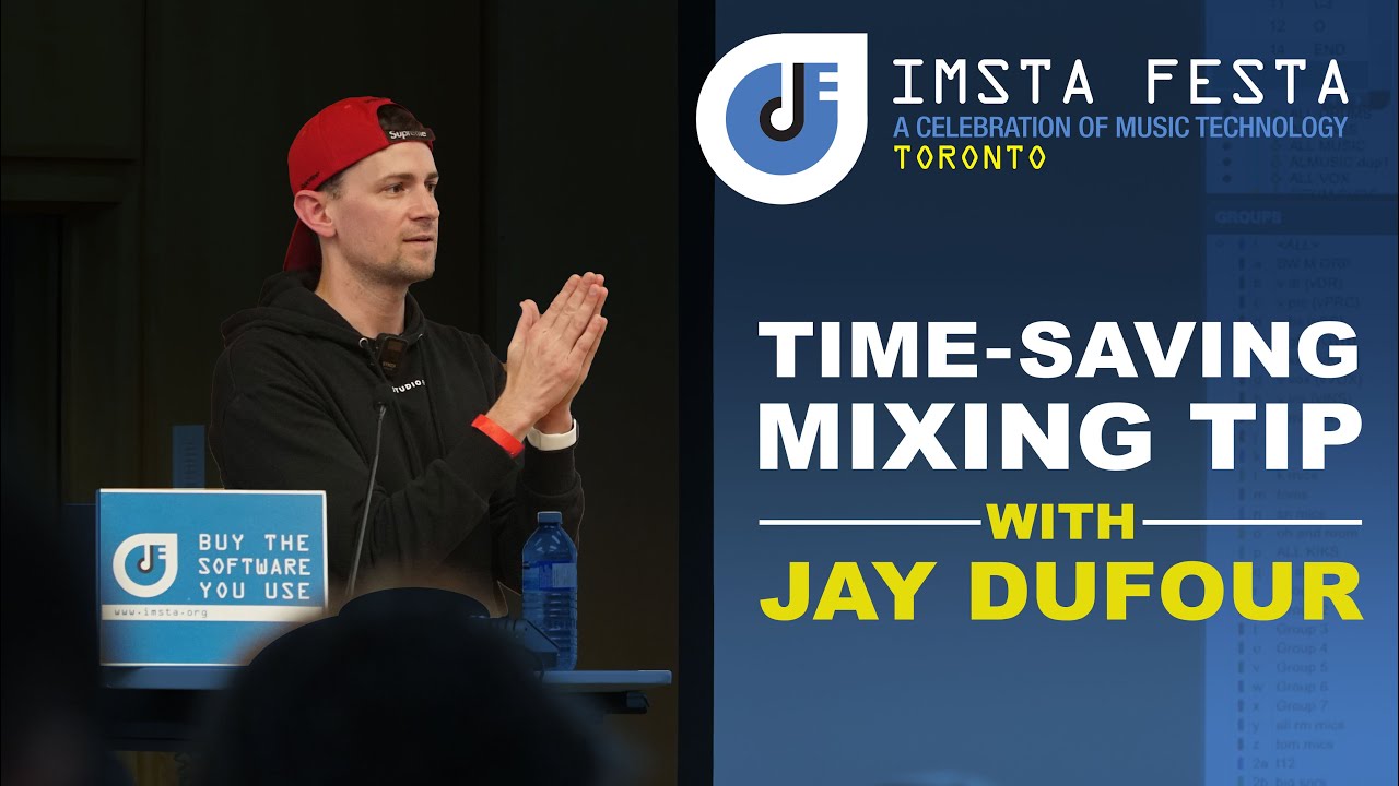 Jay Dufour&rsquo;s Time-Saving Mixing Tip | IMSTA FESTA TORONTO
