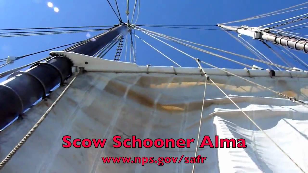 BAADS on Scow Schooner Alma