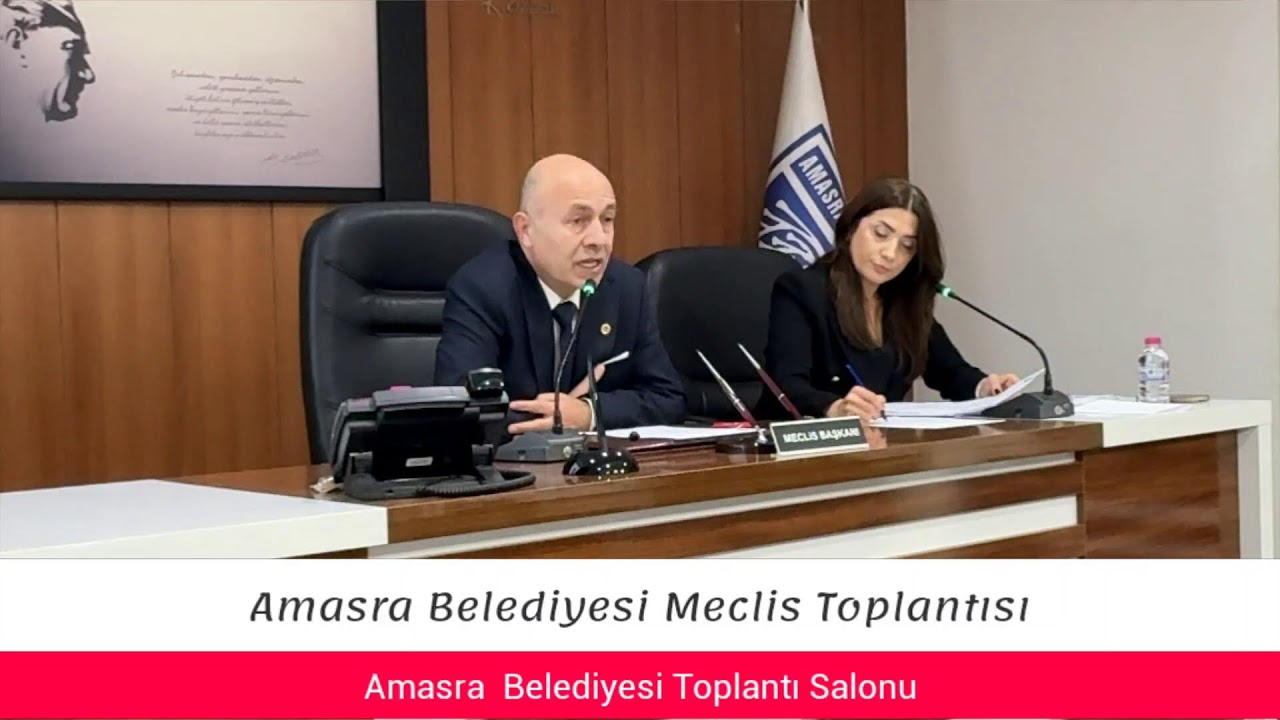 Amasra Belediyesi Meclis Toplantısı