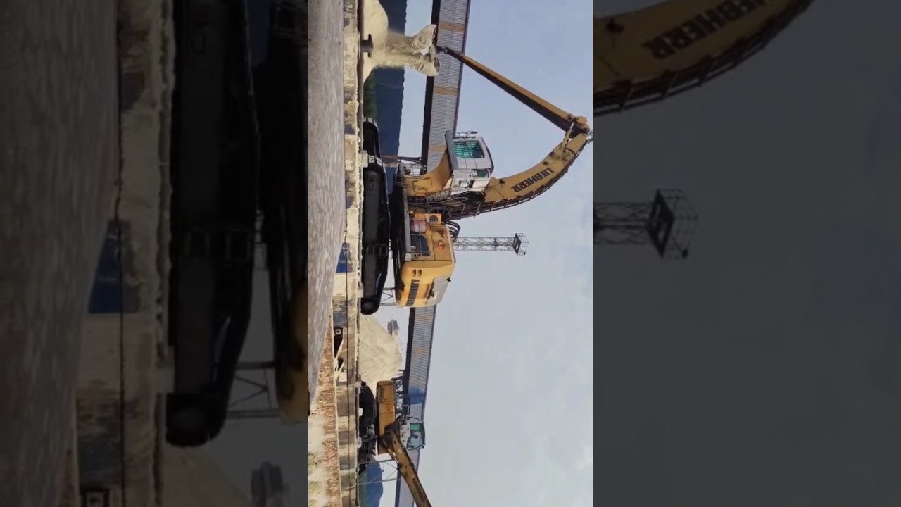 gypsum unloading 