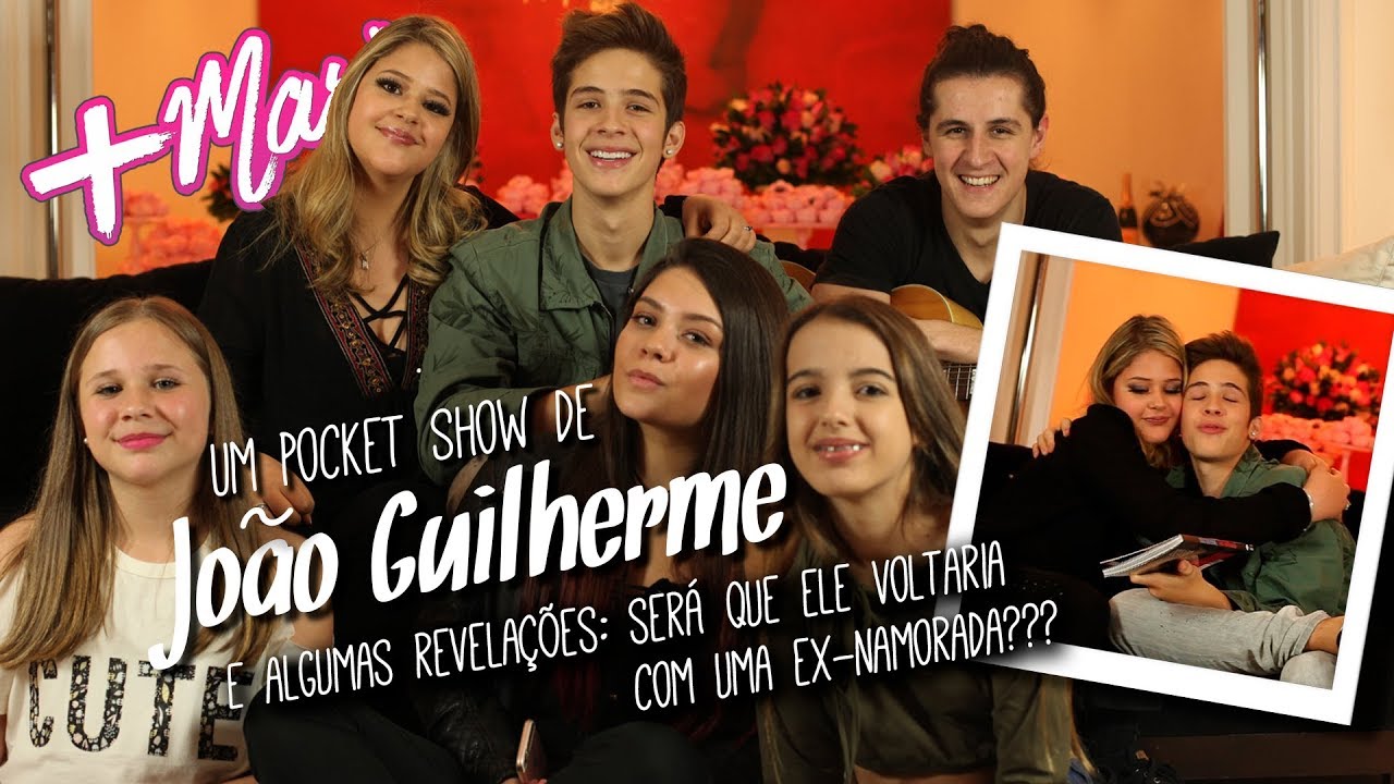Um Pocket Show com João Guilherme e algumas revelações: Será que ele voltaria com uma ex-namorada???