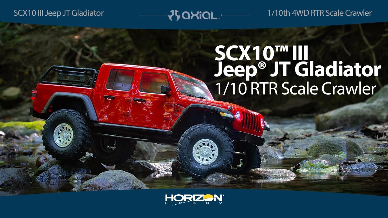 Axial® SCX10™ III Jeep® JT Gladiator with Portals 1/10 RTR