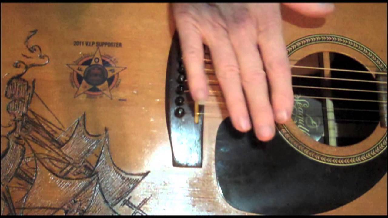 EASY Acoustic Guitar Action Improvement - string height Adjustment - simple tools