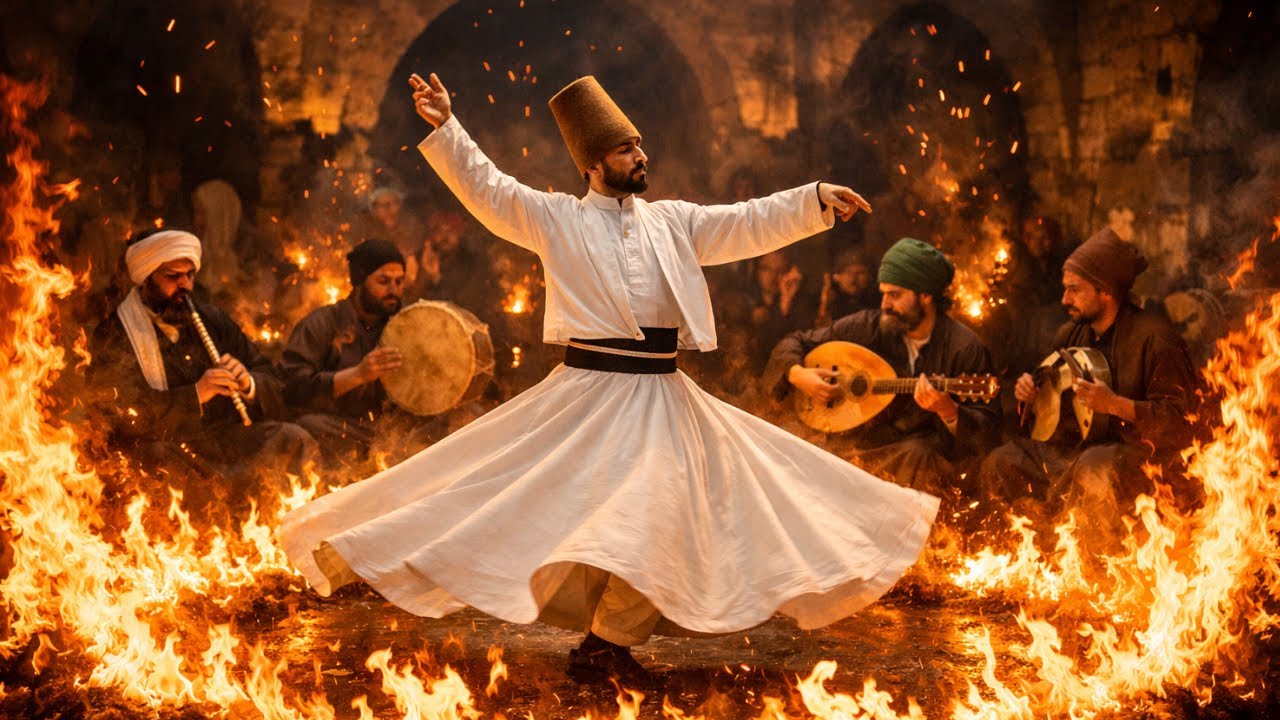 Silence Is the Language of God | 1 Hour Deep Healing Rumi Inspired Sufi Music
