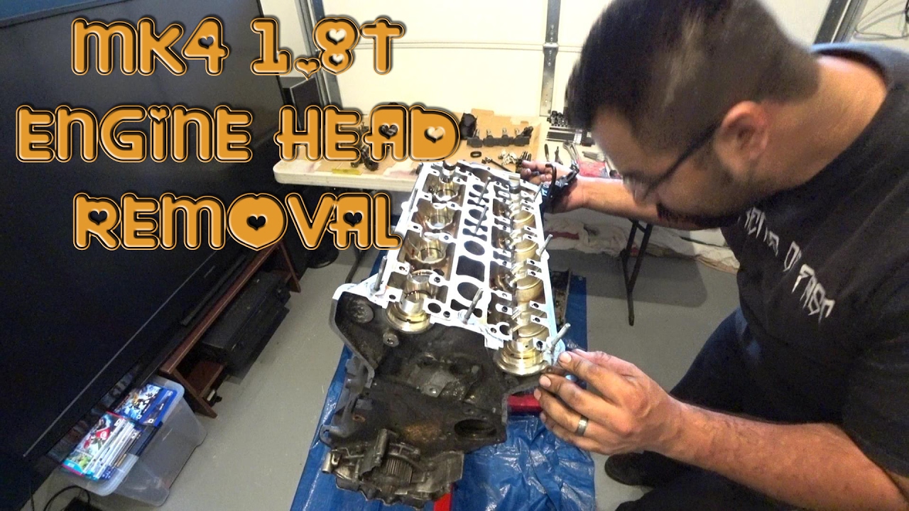 How to remove a 1.8T Engine Head DIY S4 EP4