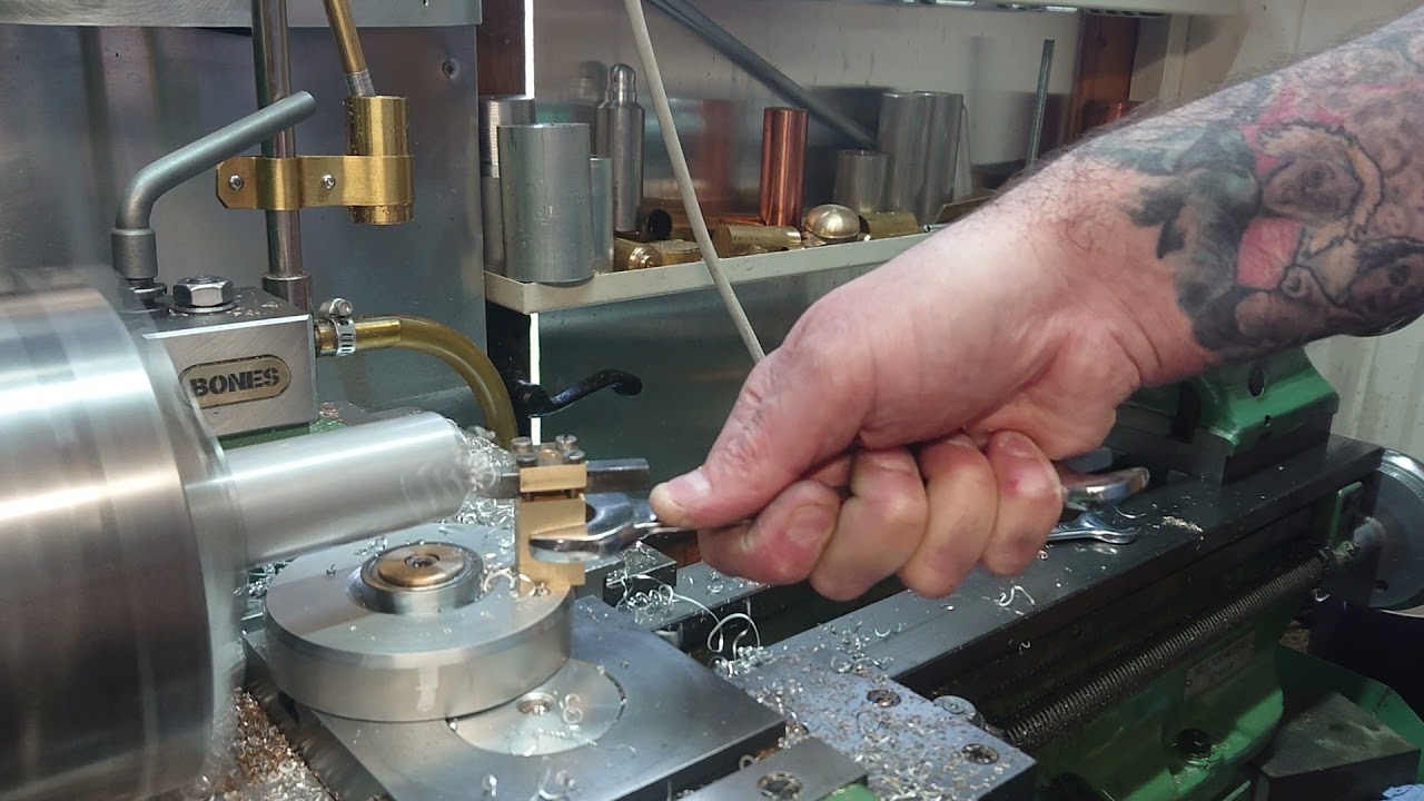 Myford Super 7 Radius turning attachment - home made ball turner.