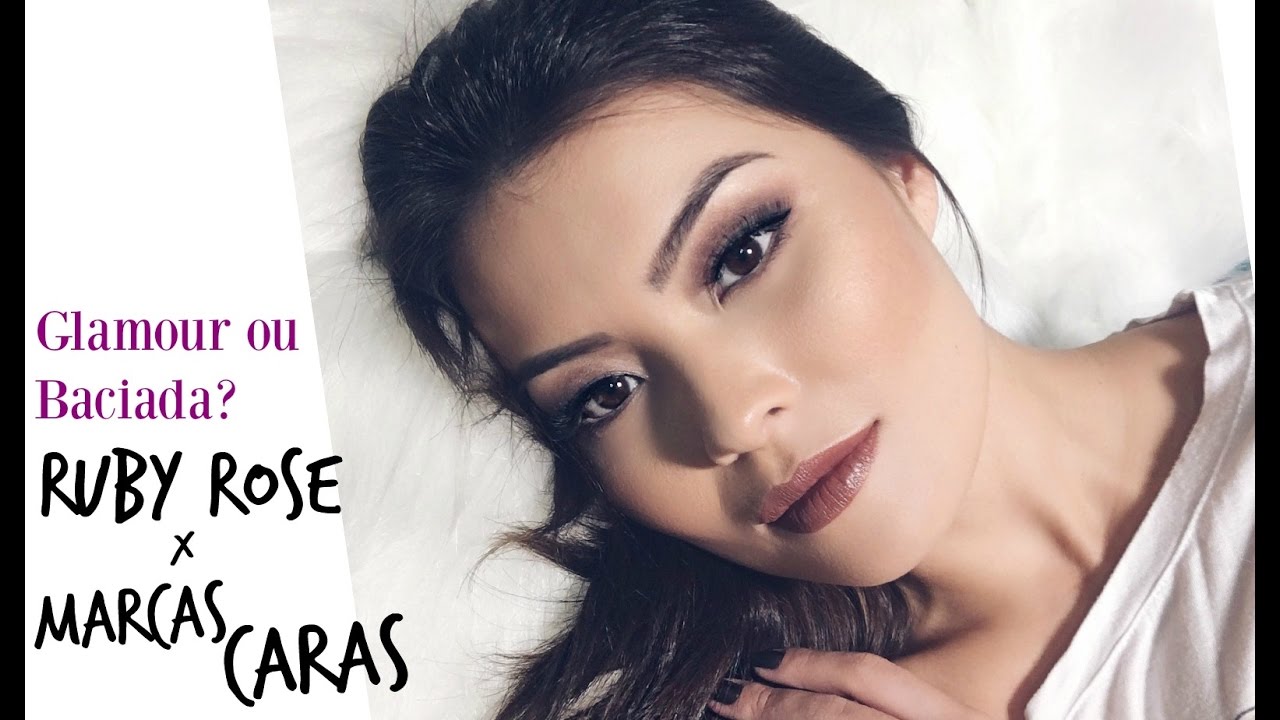 METADE LUXO METADE BACIADA | RUBY ROSE X GUERLAIN + MAC + URBAN DECAY + SMASHBOX + MAKE UP FOREVER