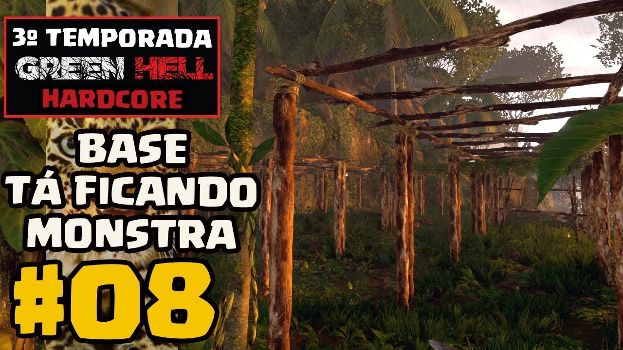 Base tá ficando monstra em  Green Hell  - EP 08 (3º T)
