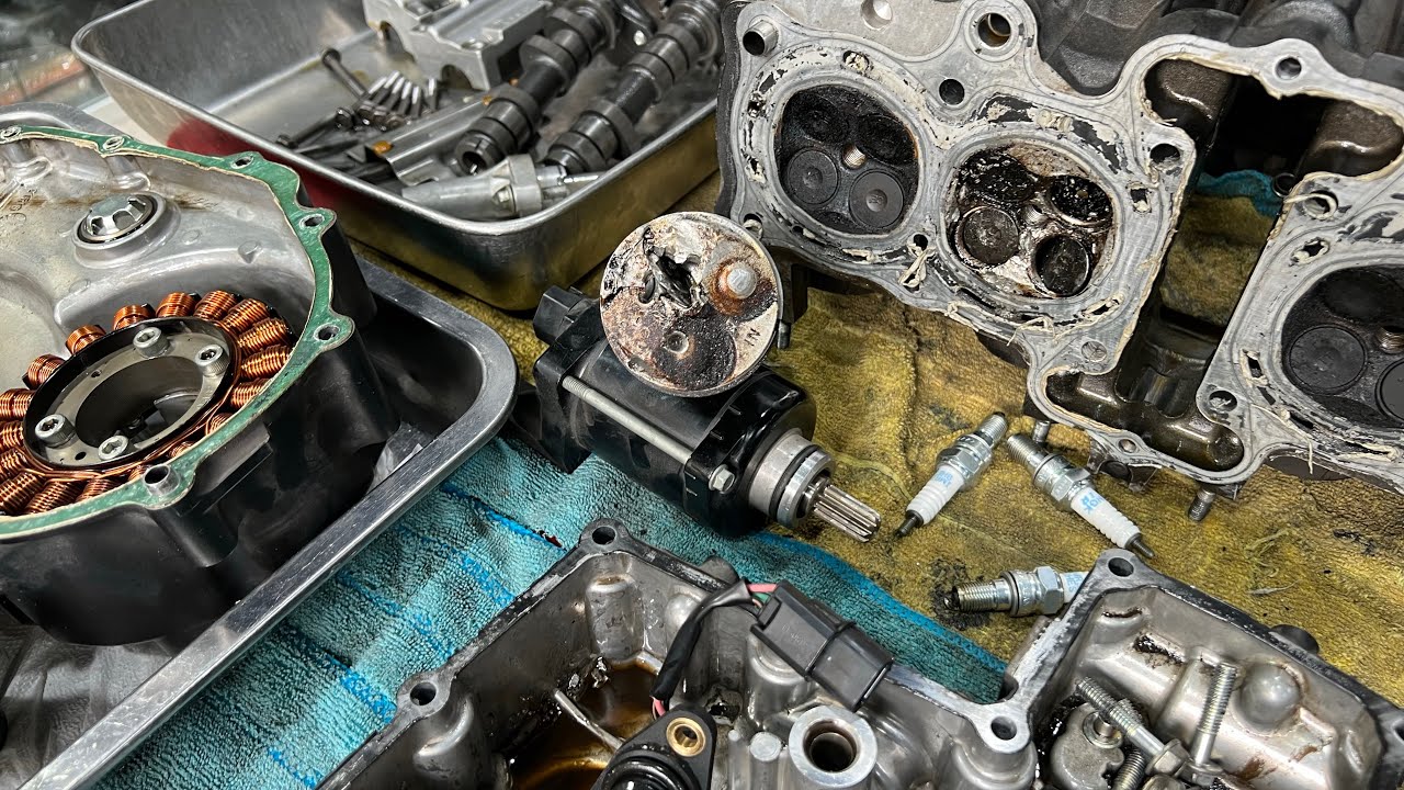 Sử lý CB400 bể máy