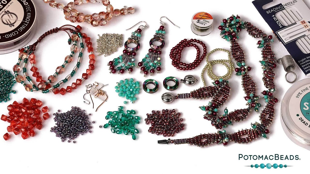 June Kit Subscription Box - DIY Jewelry Making Tutorial by PotomacBeads