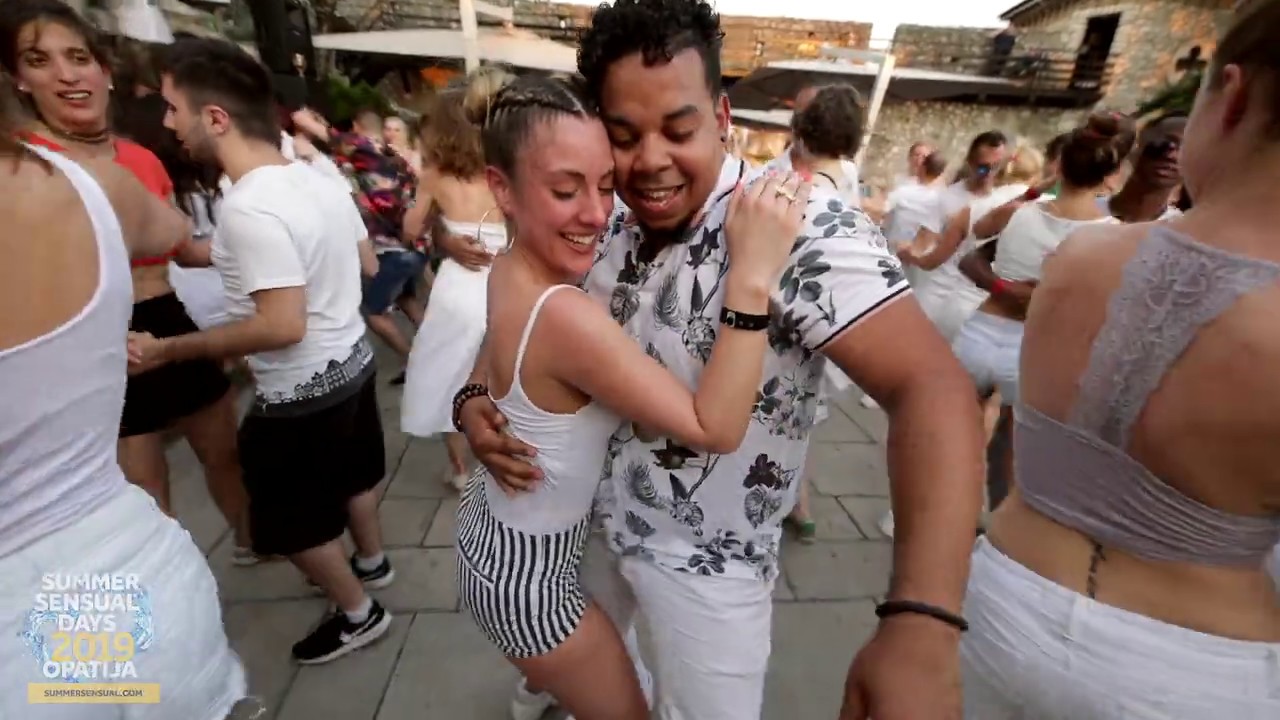 Dj York & Angela dancing during Summer Sensual Days Opatija 2019