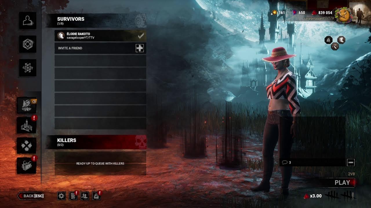 LETS PLAY DBD! LIVE!!!! 720p HD stream at max settings