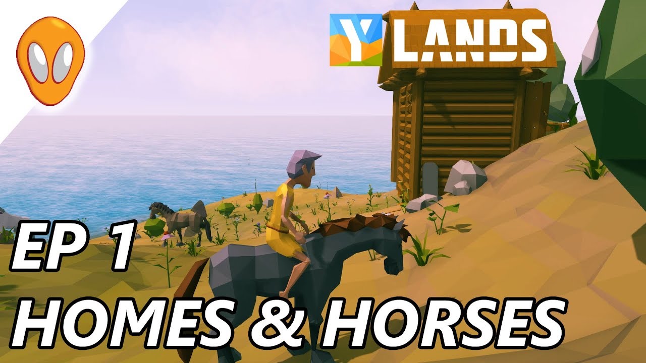 Ylands | Homes & Horses | Let's Play Ylands Ep 1