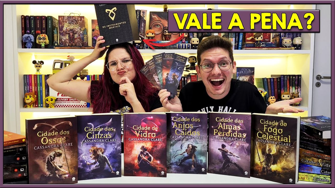 REVIEW BOX OS INSTRUMENTOS MORTAIS! 📚