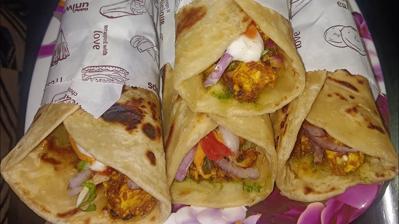 ये पनीर काठी रोल घर पर बनाएं बिल्कुल मार्केट वाला टेस्ट आयेगा ❤️