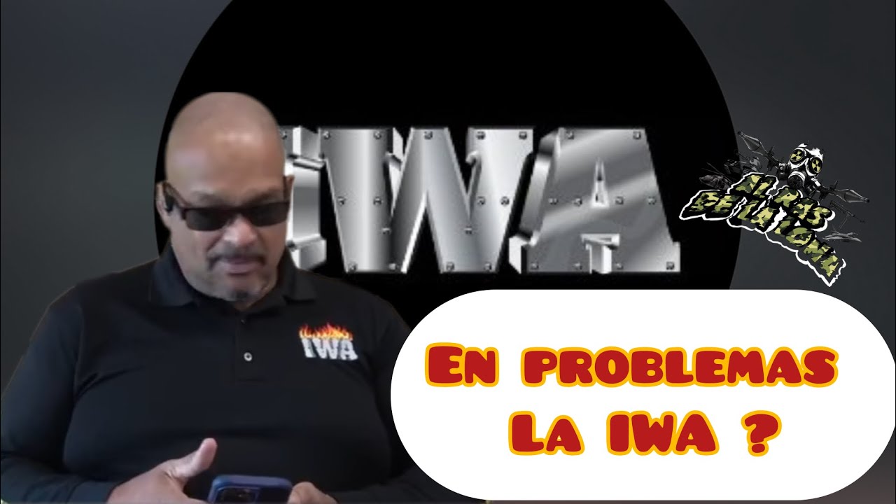 Mas Talentos Fuera de IWA ? La compañia esta en problemas ? O es un empeño de los medios hacer daño?