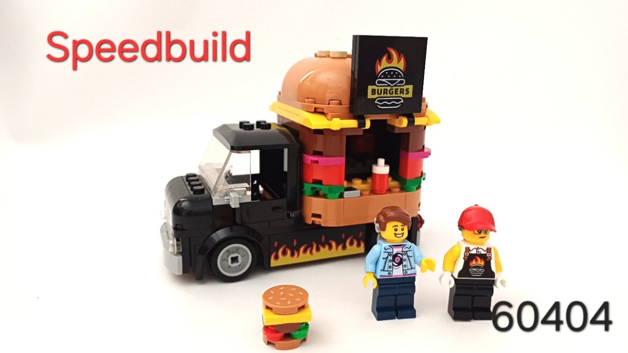 Lego city 60404 Burger Truck (speedbuild)