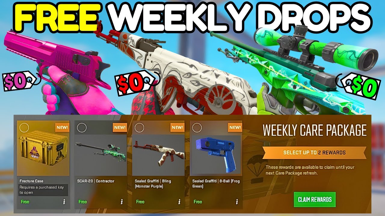 NEW CS2 Weekly Drop System Explained (BEST Case & Skin Drops 2025)