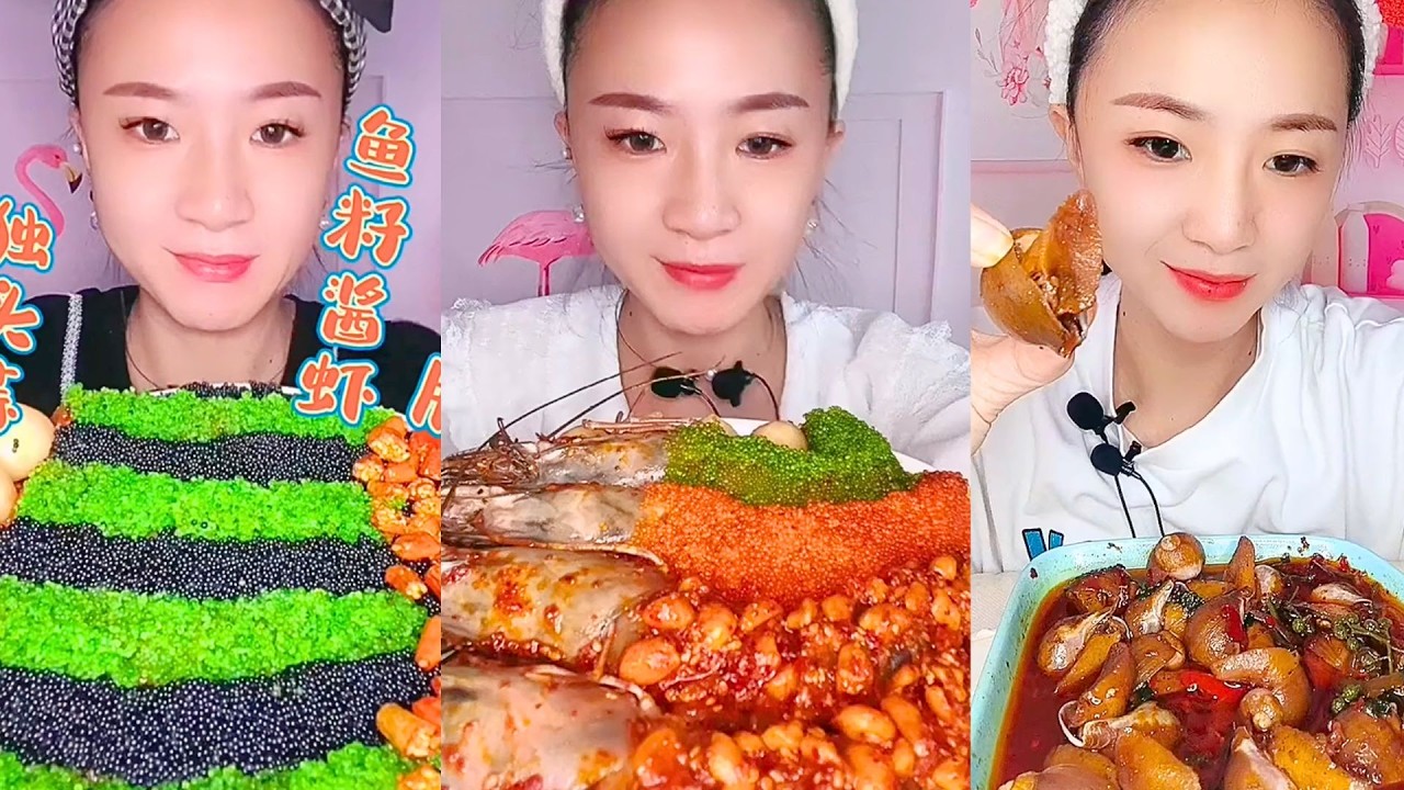 Layered Roe Platter with Chili Shrimp and Braised Snails