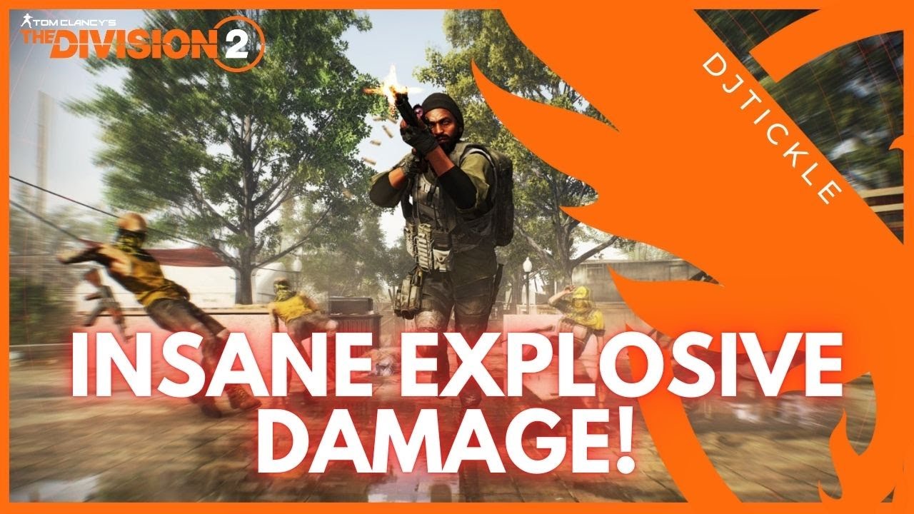 INSANE EXPLOSIVE DAMAGE! #thedivision2