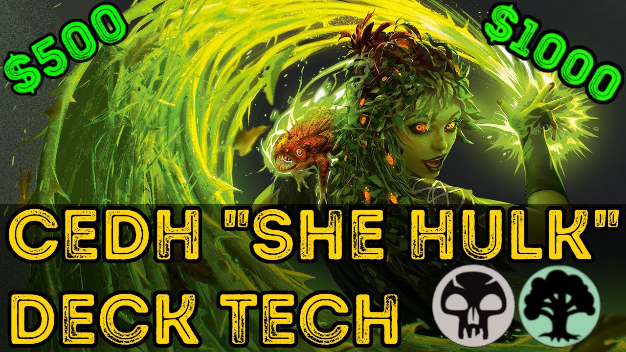 CEDH Dina, Soul Steeper (She Hulk) - Commander Deck Tech MTG - 2nd Place JAJAM Tournament Winner