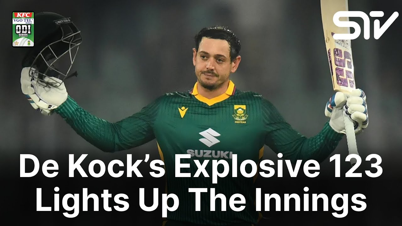 De Kock Dominates With A Flawless 123 | Pakistan vs South Africa ODI Series 2025 | 2nd ODI | M3U13