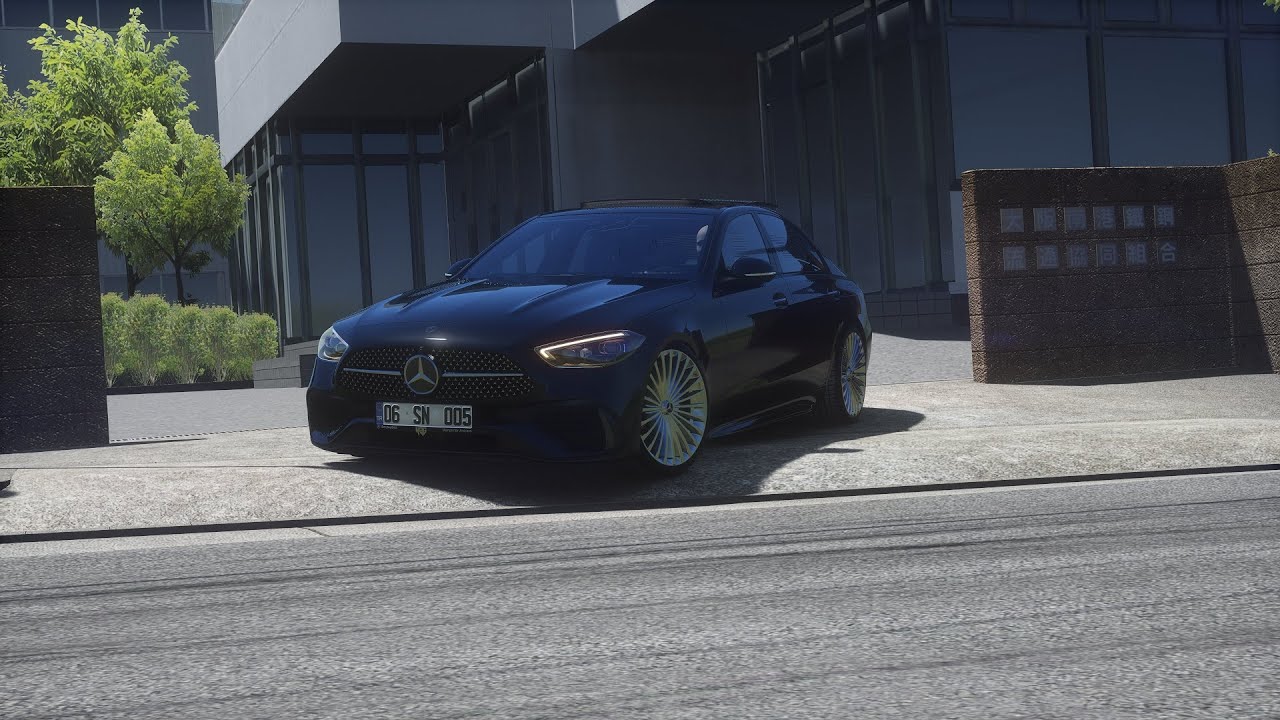 MERCEDES C200 AMG W206 / SANAYİ DRİFT / ASSETTO CORSA / LOGİTECH G29 #mercedes #w206 #assettocorsa 