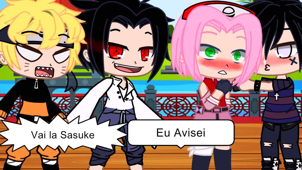 °SAKURA fazendo ciúmes no SASUKE por 24 horas •(Naruto) •°Gacha Club°•