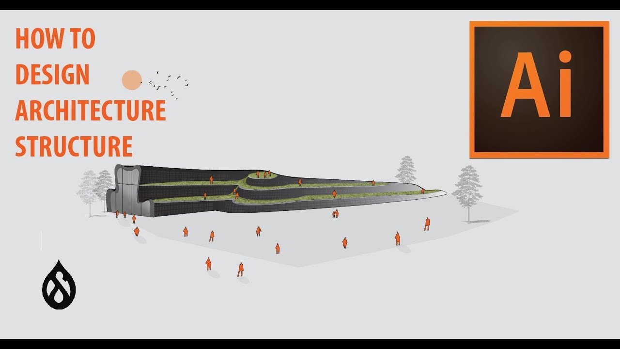 ARCHITECTURE STRUCTURE INTO 3D - RHINO TO ILLUSTRATOR TUTORIAL