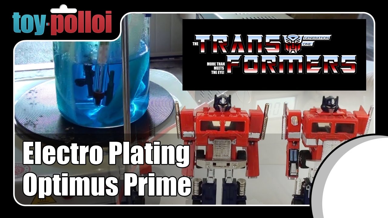 Electro plating plastic - Transformers G1 Optimus Prime - Toy Polloi