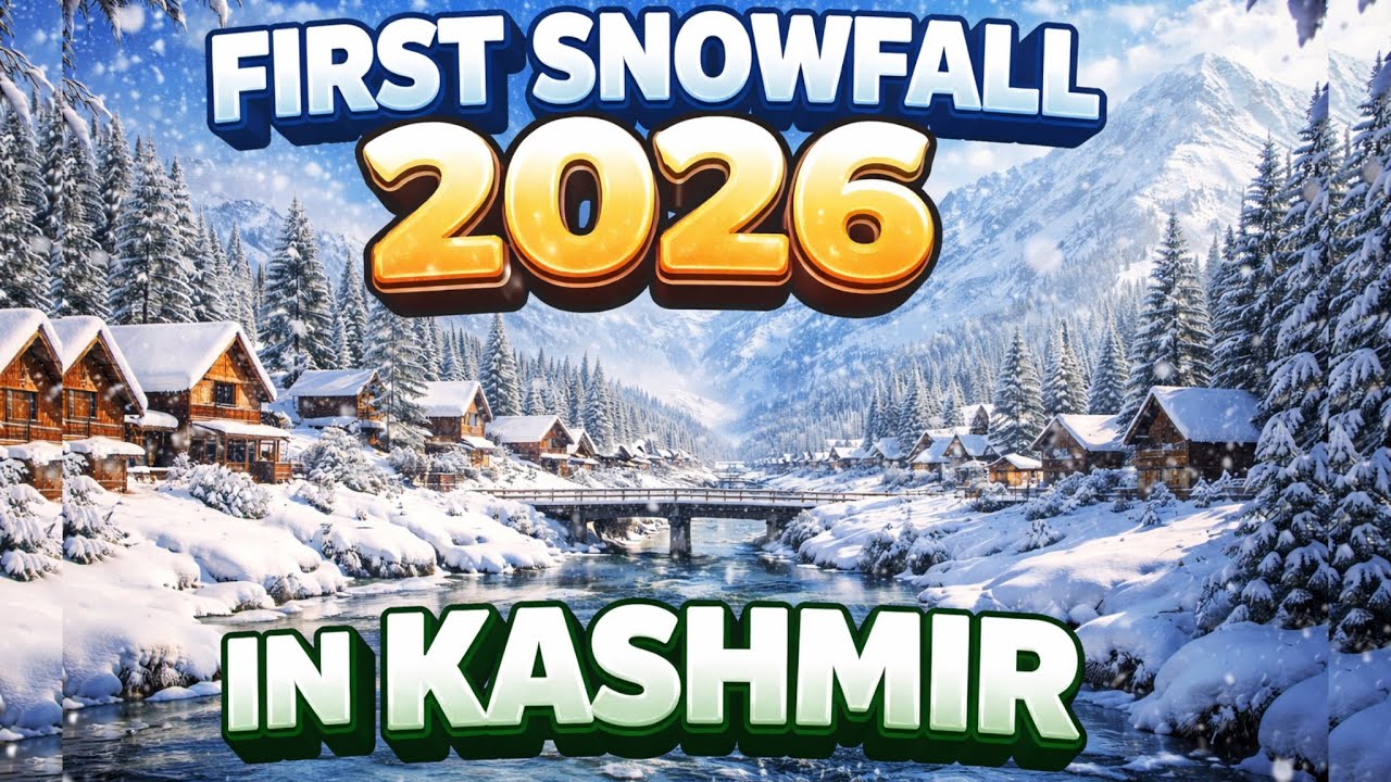 2026 mai pade pale snow in Kashmir || kashmir in snow bee like