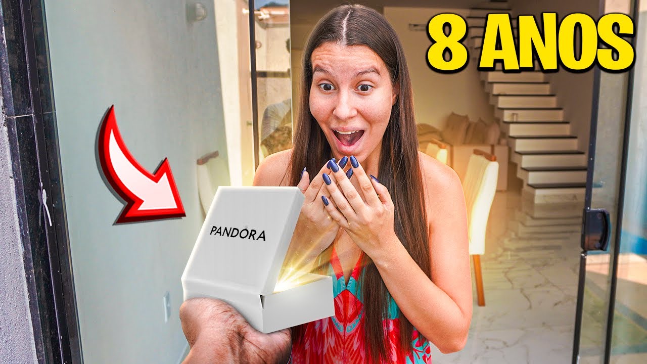FINGI ESQUECER O NOSSO ANIVERSÁRIO DE NAMORO E SURPREENDI ELA COM O MELHOR PRESENTE!