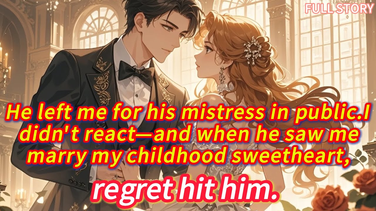 He left me for his mistress in public.I didn’t react—and when he saw me marry my childhood...