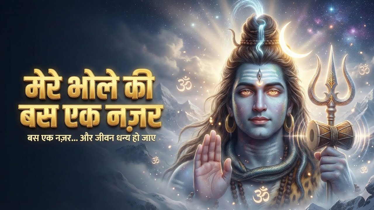 🙏 Mere Bhole Ki Bas Ek Nazar | New Shiv Bhajan 2026 | Sawan Special Bhajan 🛐🔱