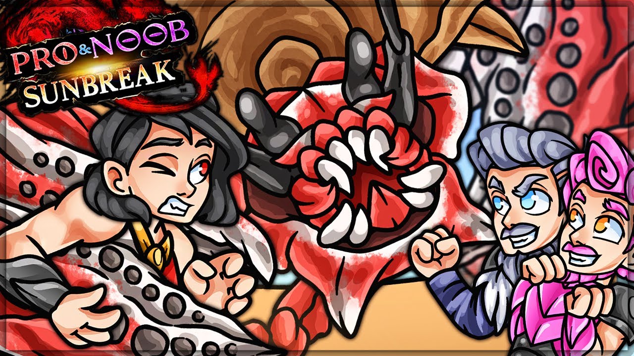 ULTIMATE CRAB SURPRISE - Pro and Noob VS Monster Hunter Rise Sunbreak!