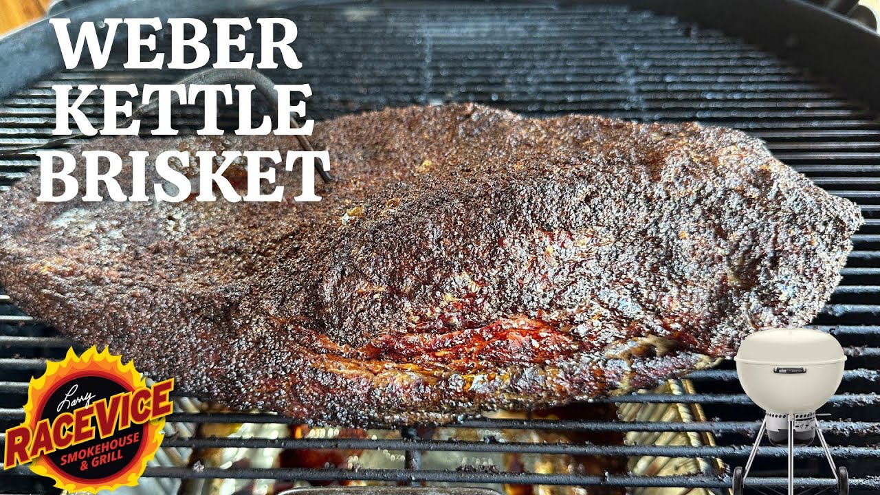 PERFECT Brisket on the Weber Kettle! This EASIEST method to smoke a brisket! #webergrills