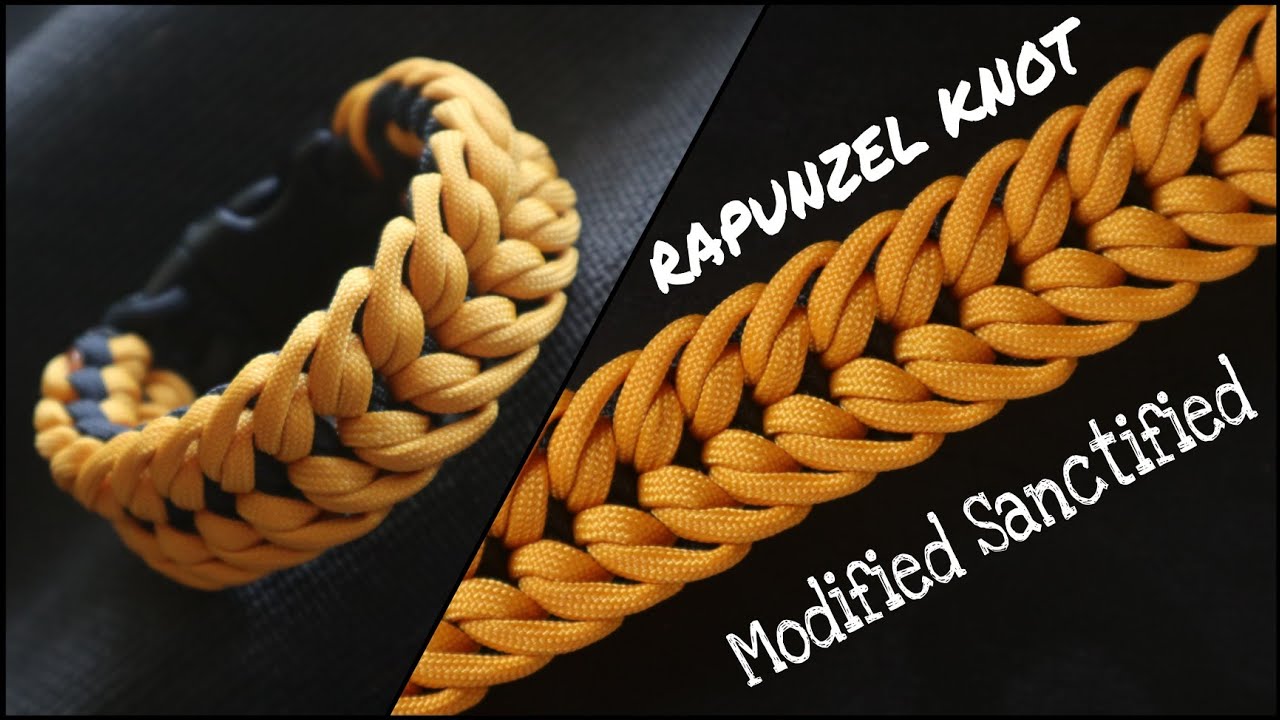 [ORIGINAL DESIGN BY ELENA POLKANOVA] HOW TO MAKE RAPUNZEL KNOT, PARACORD BRACELET TUTORIAL