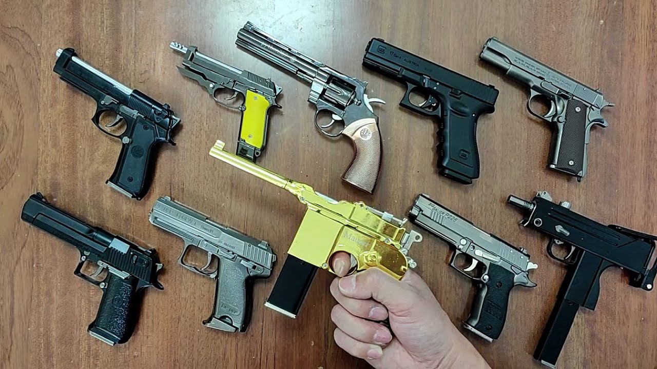 Top 10 Mini Toy Gun 2024 - Best Miniature Shell Ejection Gun