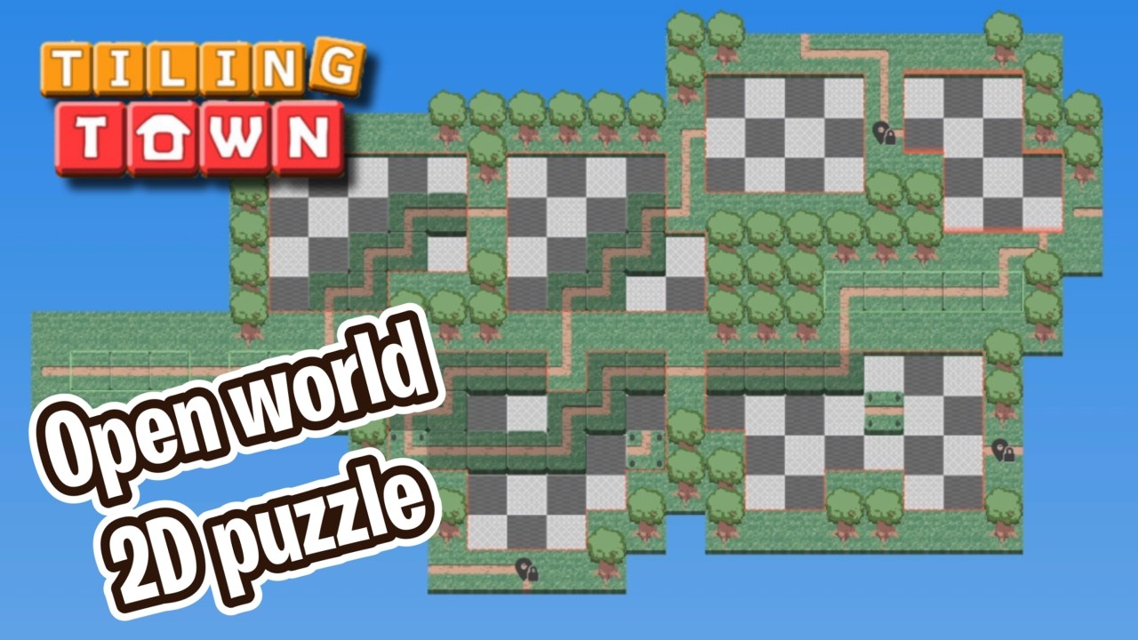 Разблокируйте плитки-головоломки в этом открытом мире [Tiling Forest]
