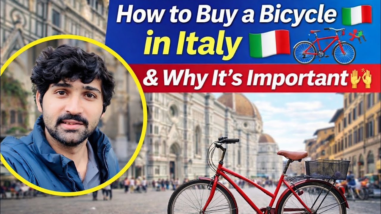 How to Buy a Bicycle in Italy 🇮🇹 | Price, Tips & Why It’s Important for Students 🚲