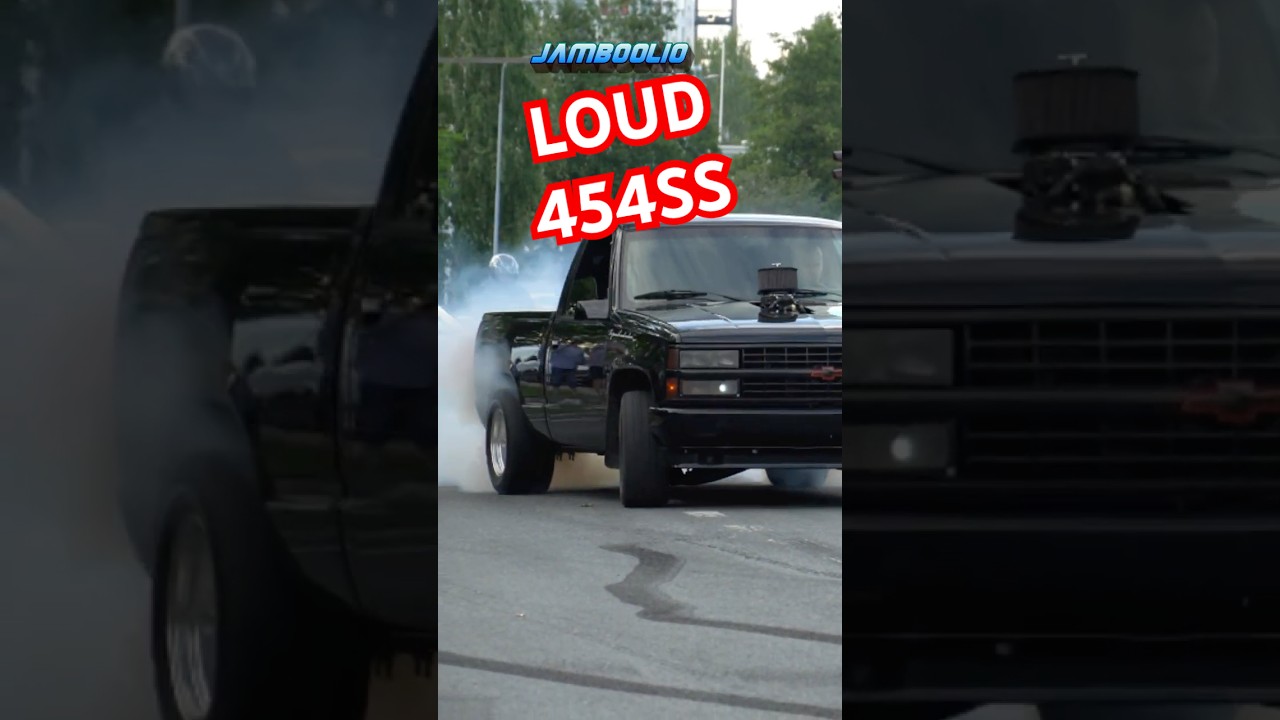 Chevy 454SS Supercharged BURNOUT & SOUND!!  #jamboolio #musclecars