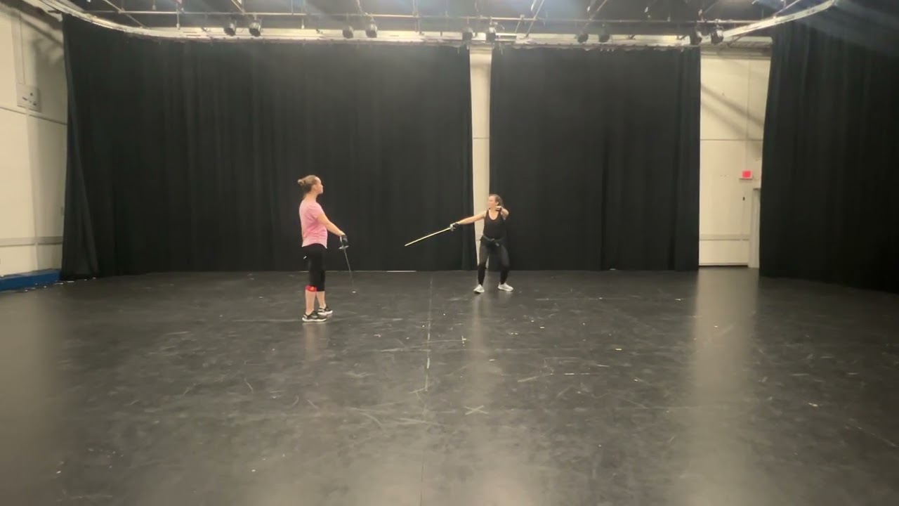 Molly Malone Rapier and Dagger Fight